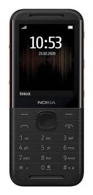 Movil Nokia 5310  2.4" 88,2 G Negro, Rojo Básico