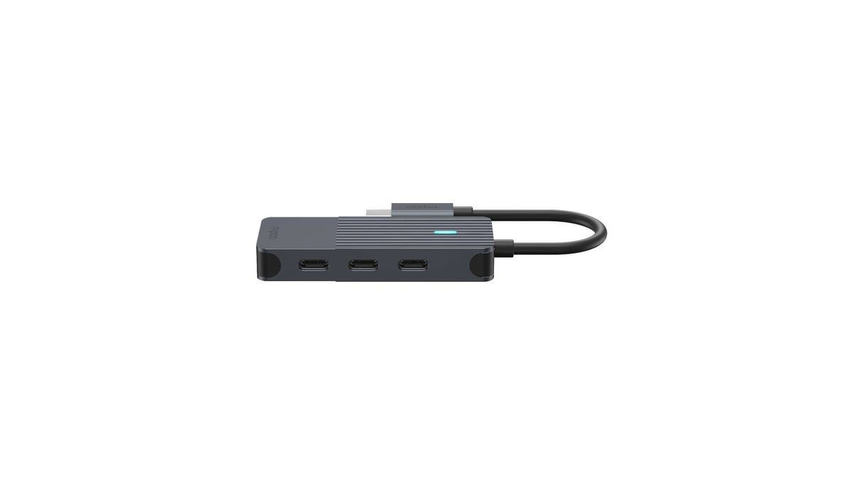 Rapoo Usb-C Hub Grey Usb-C To  Usb-C