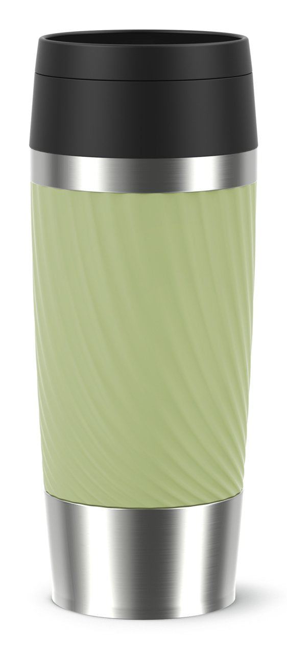 Emsa Travel Mug Classic Twist  (Verde/Edelstahl, 0,36 Liter) N2025500