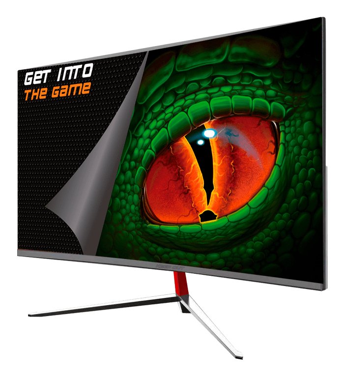 Monitor Gaming Keepout  Led 23.8" Curvo R1800 Fullhd 1080p 200hz - Respuesta 1ms - Angulo De Vision 178º - 16:9 -