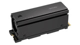 Disco Duro Corsair Mp700 Pro 1tb Disco Ssd Pcie M.2 Nvme 2.0 Gen5 X4 Con Refrigerador De Aire