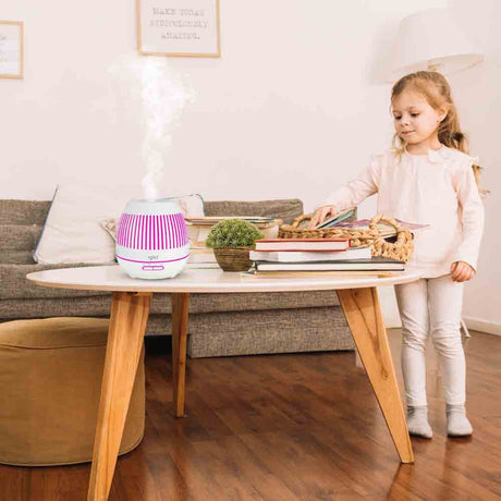 EAN 8426156018379 - Grunkel PEARL ESSENCE humidificador Vapor 0,4 L Blanco 400 W imagen 3