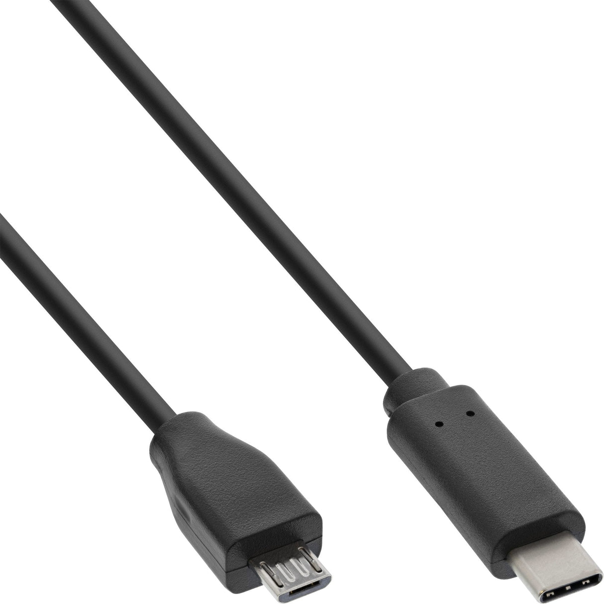 Cable Inline Usb 2.0, Tipo C Macho A Micro-B Macho, Negro, 2 M