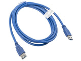 Lanberg Extension Cable Usb 3.0 Am-Af 1.8m Blue