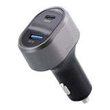 Cargador Allume Cigare T Nb 1x Usb-A Et 1x Usb-C 83w (Negro/Gris)
