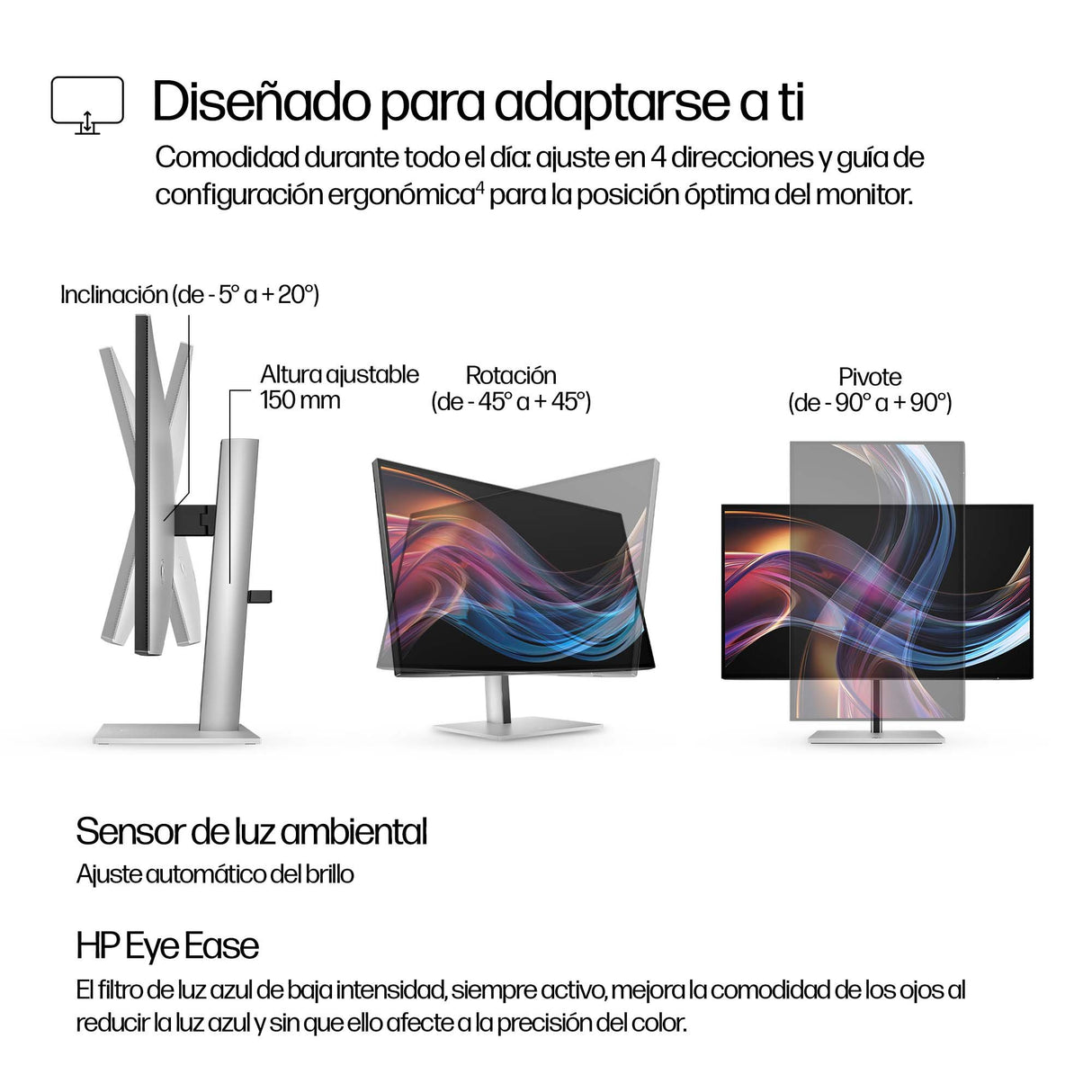 EAN 5715063470220 - HP Series 7 Pro 27 inch 4K Thunderbolt 4 Monitor - 727pk pantalla para PC 68,6 cm (27") 3840 x 2160 Pixel imagen 6