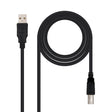 EAN 8433281004375 - Nanocable 10.01.0102-BK cable USB USB 2.0 1 m USB A USB B Negro imagen 1