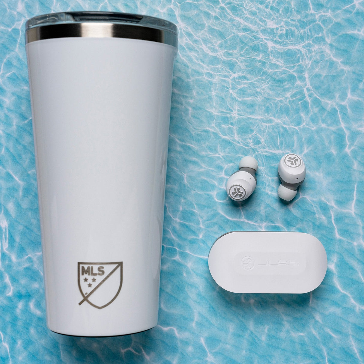 Jlab Audio Jlab Go Air True Wireless Earbuds -- Weiss