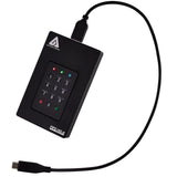 Apricorn Festplatte Aegis Fortress L3 - 4 Tb - Usb 3.1 - Negro