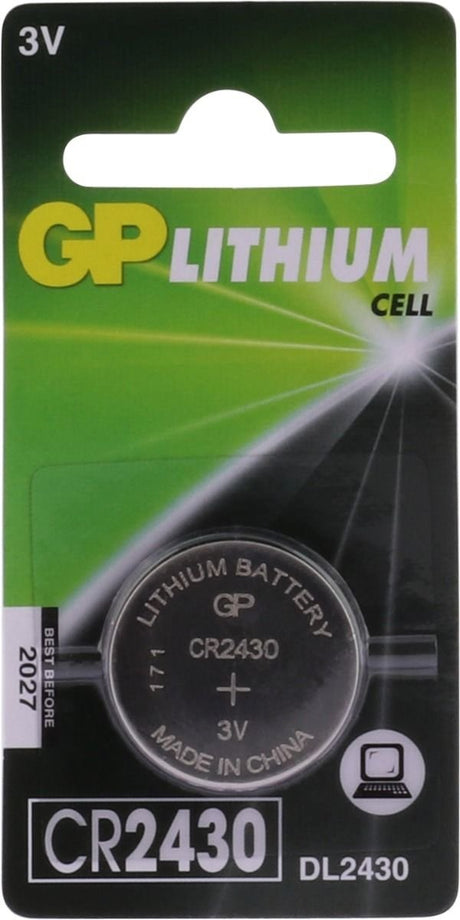 EAN 4891199003738 - GP Batteries Lithium Cell Lithium CR2430 - 1 Batería de un solo uso Litio imagen 4