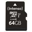 EAN 4034303031641 - Intenso 3424490 memoria flash 64 GB MicroSD UHS-I Clase 10 imagen 1
