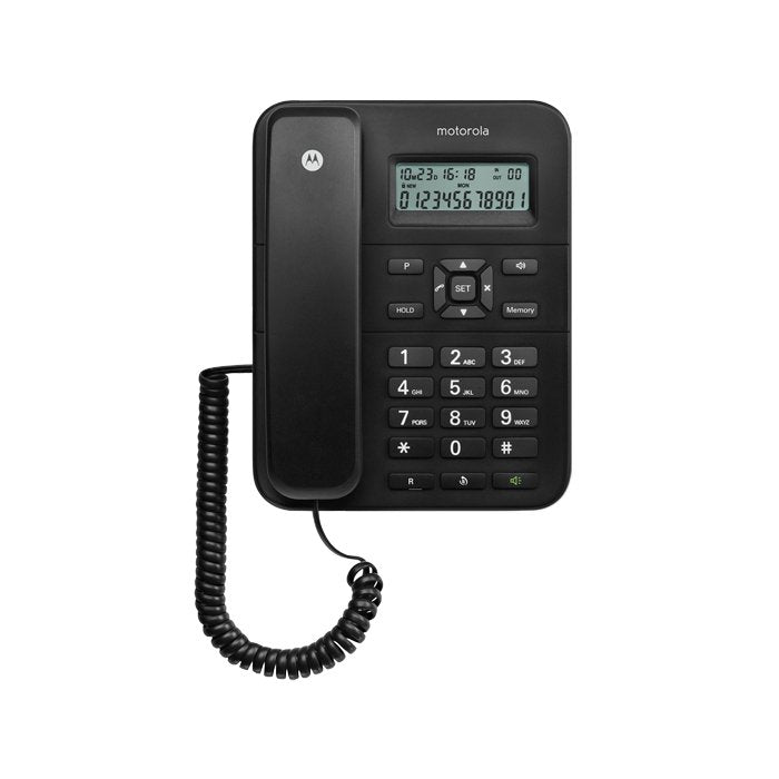 EAN 5055374795002 - Motorola CT202 Teléfono analógico Identificador de llamadas Negro imagen 1