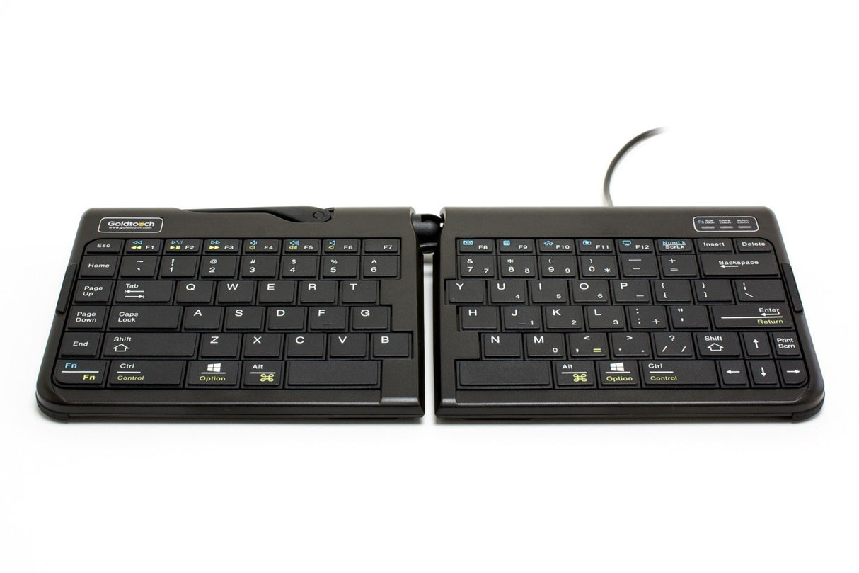 EAN 8717399995146 - BakkerElkhuizen Goldtouch Travel Go2 Wired teclado Oficina USB QWERTZ Alemán Negro imagen 3