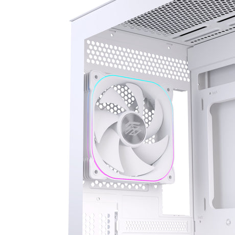 EAN 6977277360028 - Einarex EXCS-PR-51DR-W carcasa de ordenador Midi Tower Blanco imagen 8