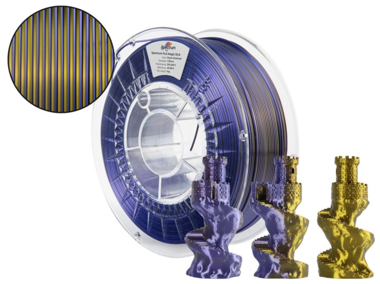Filament Spectrum · Pla Magic Silk · Royal Amethym · 1.75mm · 1kg