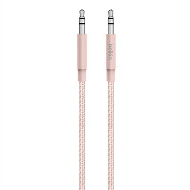 Belkin Mixit Aux Cablecable De Audiominiconector Estreo (M) A Miniconector Estreo (M)1.22 Moro Rosa