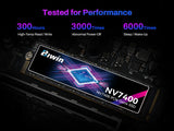 Disco Ssd Biwin Nv7400 512 Gb M.2 Pcie Nvme Gen4 7050k Mb-S Bnv7400512g-R