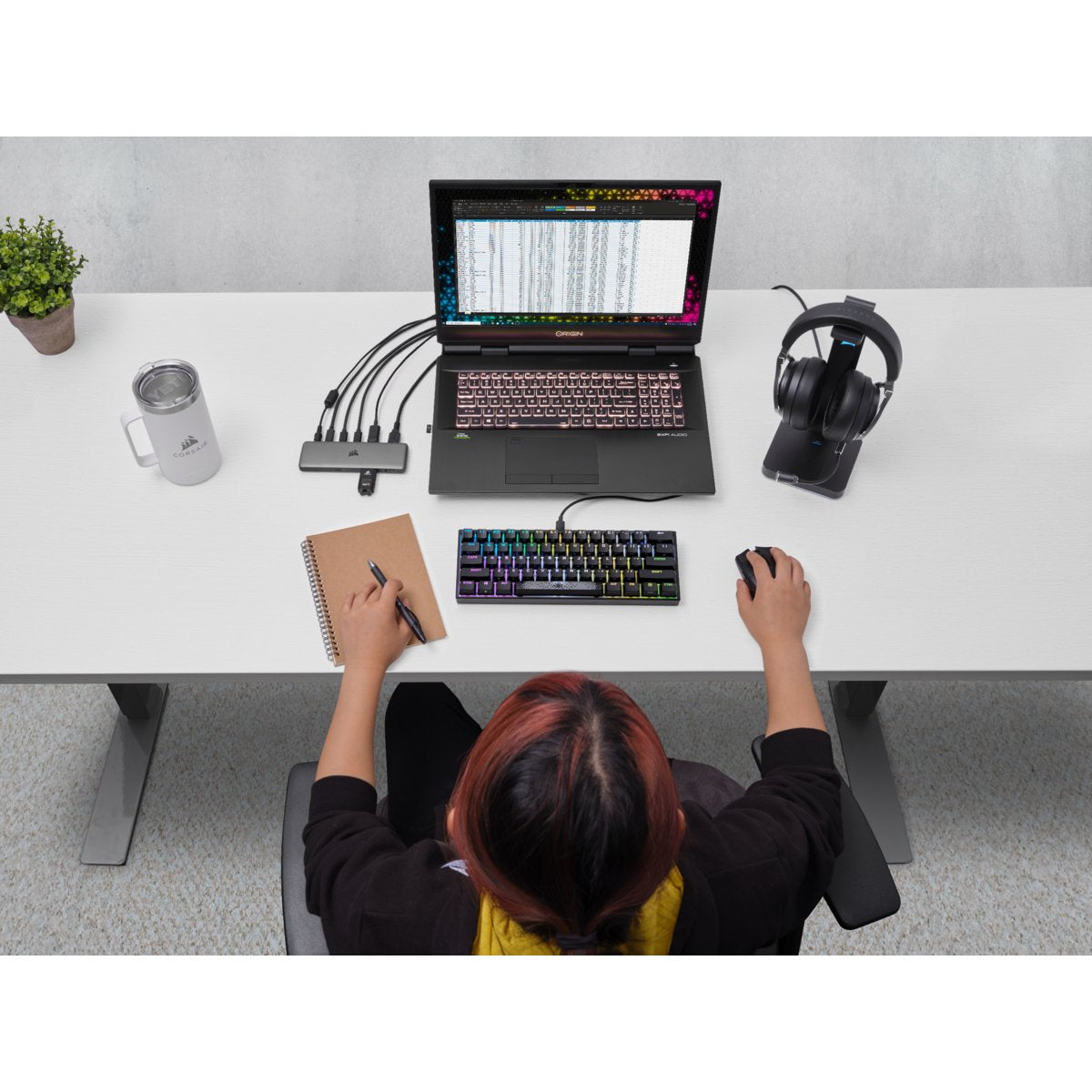 Nb Acc Corsair Docking Usb100-C   7-Port