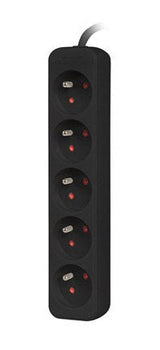 Lanberg Regleta 5 Tomas 1m Para Sais Ps0-05e-0100-Iec-Bk