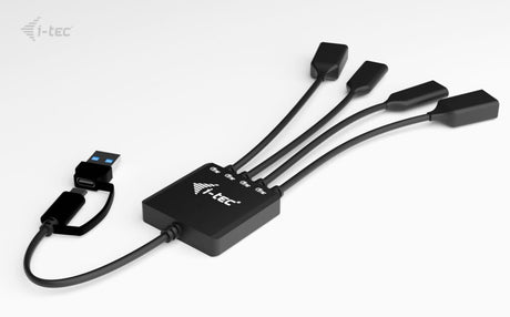 EAN 8595611707391 - i-tec USB-C/USB-A Cable HUB 4 port (2x USB-C, 2x USB-A) imagen 5