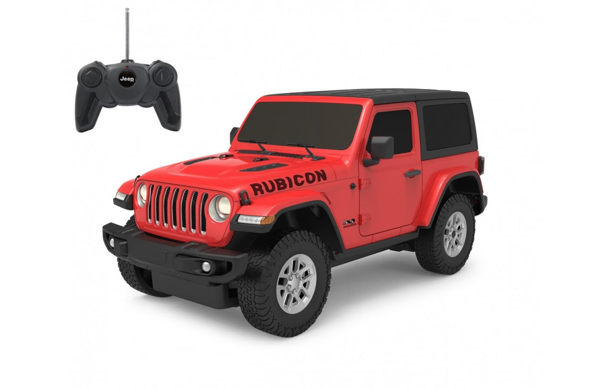 Jamara Jeep Wrangler Jl 1:24 Rojo 40mhz 6+