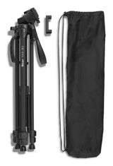Hama Star 153 3d Tripode Para Camara Y Smartphone - Peso Max 990g - Altura Ajustable Hasta 153cm - Manivela En Columna