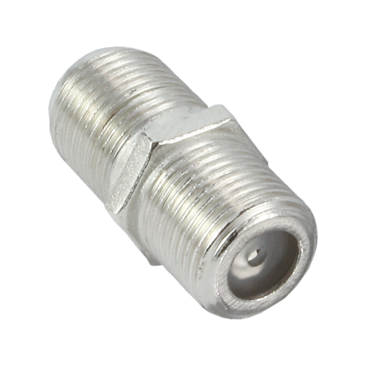 Inline Sat F-Adapter 2x Hembra Para Extensiones De Cable 10 Uds.