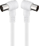 EAN 4040849115226 - Goobay 11522 cable coaxial 5 m Blanco imagen 1
