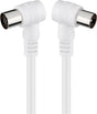 EAN 4040849115226 - Goobay 11522 cable coaxial 5 m Blanco imagen 1