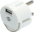EAN 4007123680917 - Brennenstuhl 1508110 toma de corriente USB Blanco imagen 1
