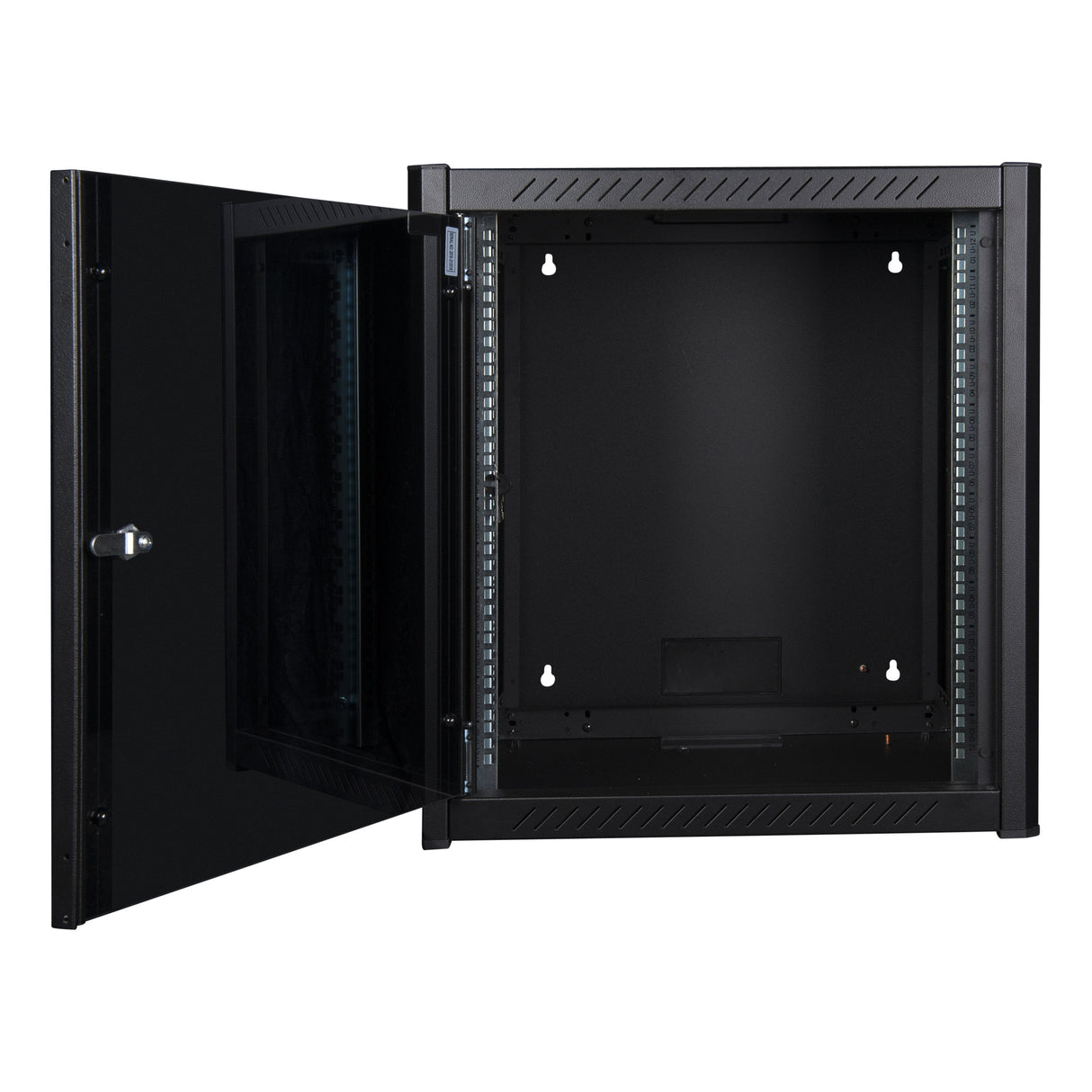 EAN 5420016848574 - LOGON RWP12U56BL armario rack 12U Bastidor de pared Negro imagen 3