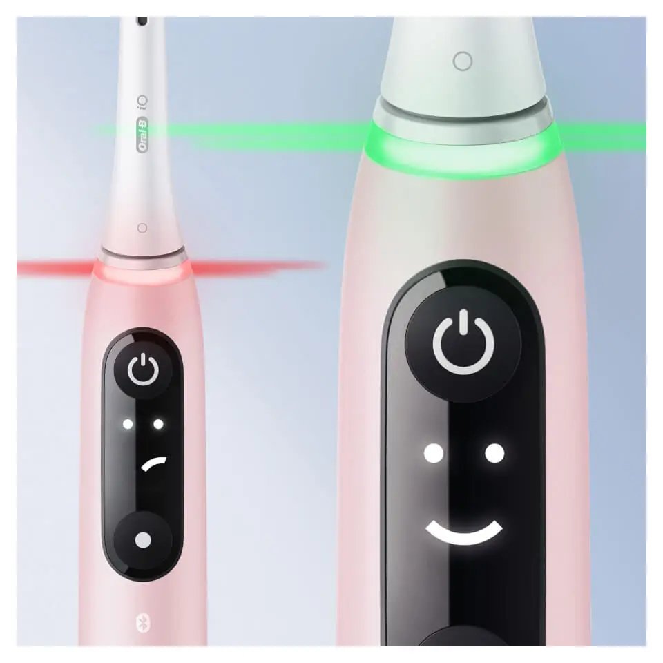 Oral-B Io Duo Adulto Cepillo Dental Vibratorio Negro, Rosa