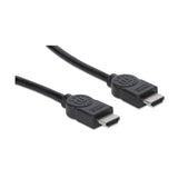 Cable Hdmi Manhattan Con Ethernet, 1080p@60hz (Alta Velocidad), 10m,