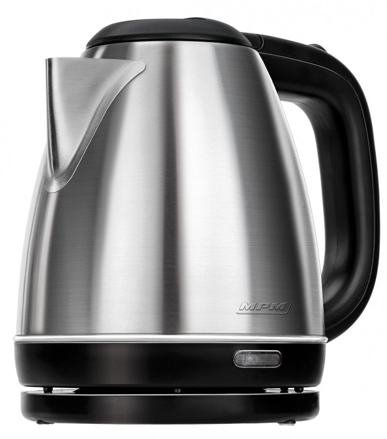 EAN 5901308015374 - MPM MCZ-84M tetera eléctrica 1 L 1600 W Negro, Acero inoxidable imagen 1