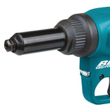 Makita Dispositivo De Remachadora Ciega Con Batería Drv250z, 18 Voltios, Pistola De Remachadora Azul / Negra, Sin Batería Y Cargador