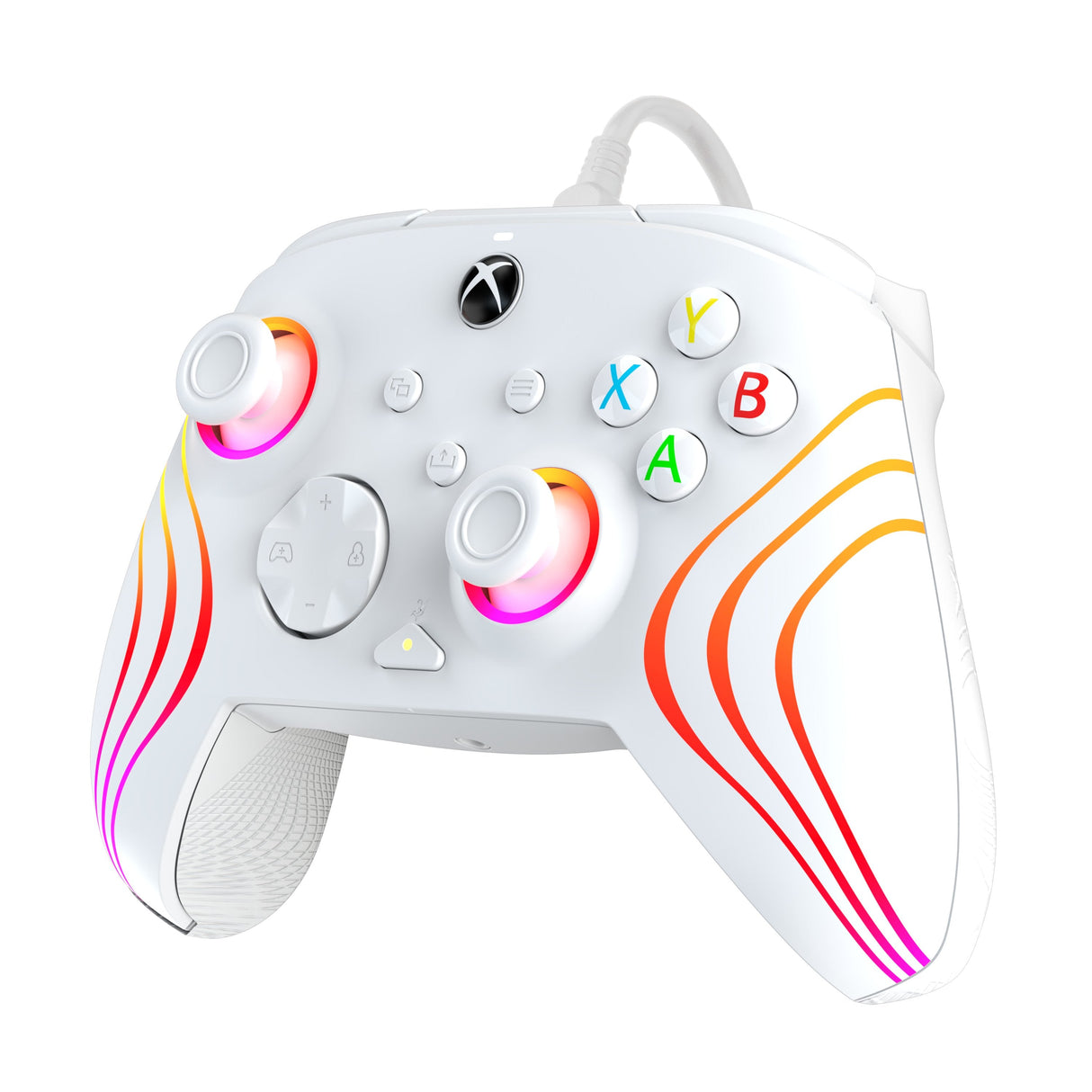 Controller Wired Afterglow Wave Blanco