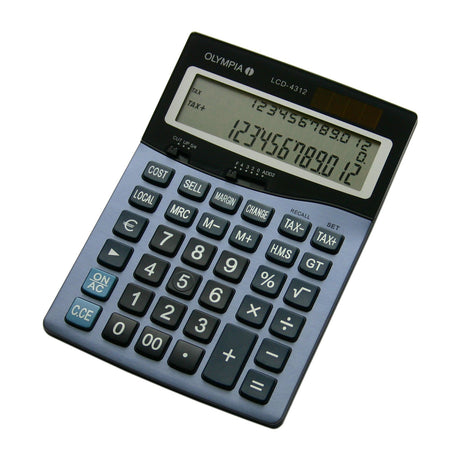 EAN 4030152191048 - Olympia LCD 4312 calculadora Escritorio Calculadora básica imagen 1