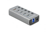 Delock Hub Usb 3.2gen1 4port +Schnellladeport +Usb-C Pd 3.0