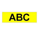 Brother Tzefx611,Negro Sobre Amarillo,Rollo (0,6 Cm X 8 M) 1 Bobina(S) Cinta Flexible,Para P-Touch Pt-1010, D210, D450, D800, E110, E550, H107, H110, H200, P300, P750, P900, P950