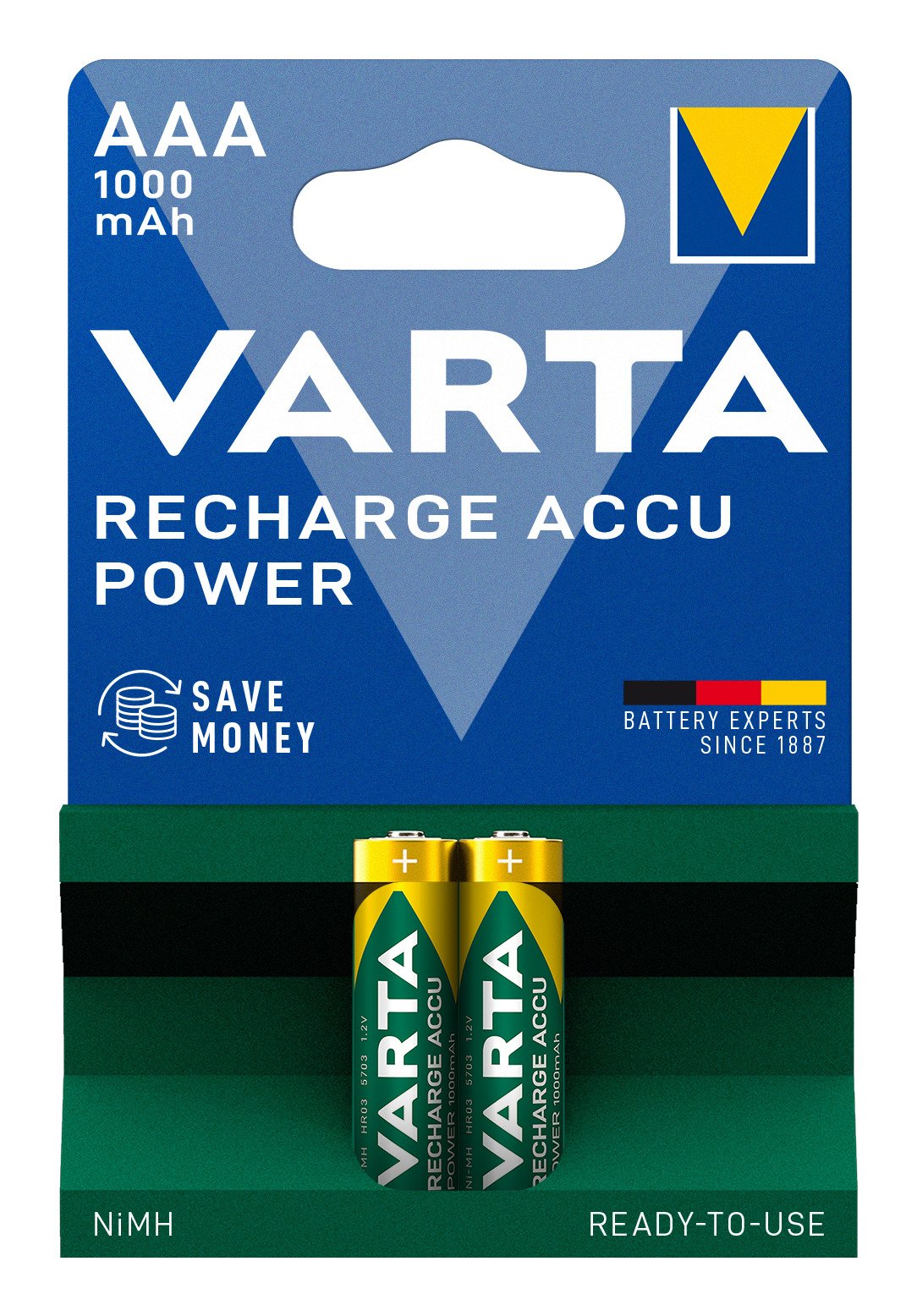 EAN 4008496538621 - Varta 05703 Batería recargable AAA Níquel-metal hidruro (NiMH) imagen 3