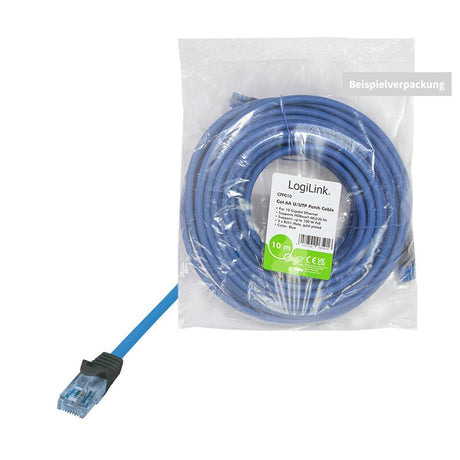 EAN 4052792065893 - LogiLink CPP005 cable de red Azul 5 m Cat6a U/UTP (UTP) imagen 3