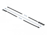 Delock Blitzbinder Wiederverwendbar L 310 X B 4,5 Mm Schwarz 10 Stück