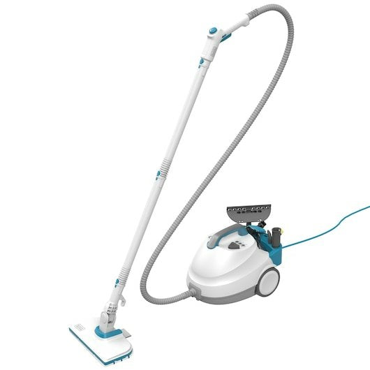 Limpiador  Black & Decker Bhsmp2314-Qs  A Vapor  De Cilindro 1,2 L 2300 W Azul, Blanco