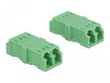 Delock 85924 Adaptador De Fibra Óptica Lc 4 Pieza(S) Verde