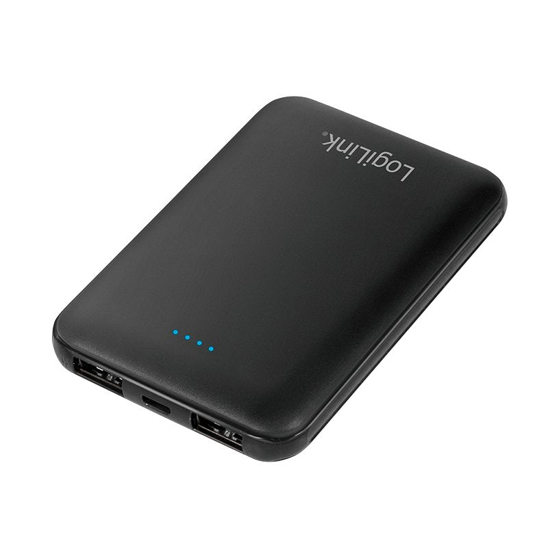 Logilink Pa0202 Batería Externa Negro Polímero De Litio 5000 Mah