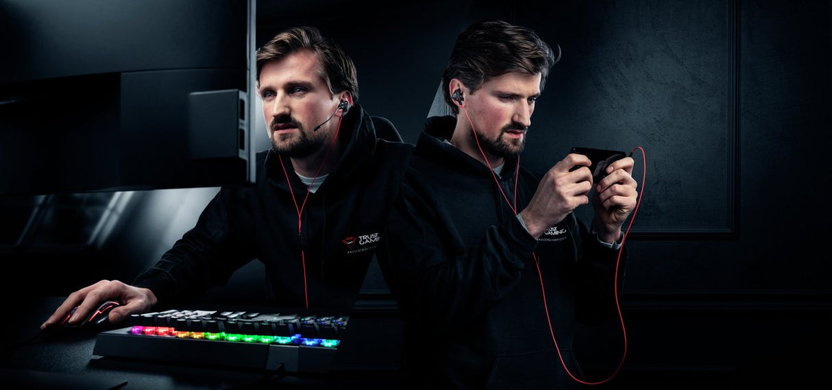 Auricular Trust Gaming Gxt 408 Cobra Jack 3.5  Altavoces Activos 10mm - Cable 1.2m Multiplataforma 23029