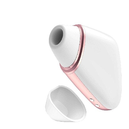 Satisfyer - Love Triangle Estimulador Y Vibrador Blanco