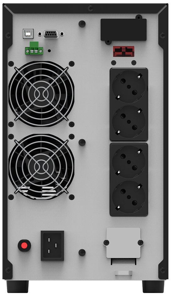 Powerwalker 10122182 Sistema De Alimentación Ininterrumpida (Ups) Doble Conversión (En Línea) 3000 Va 2700 W 4 Salidas Ac