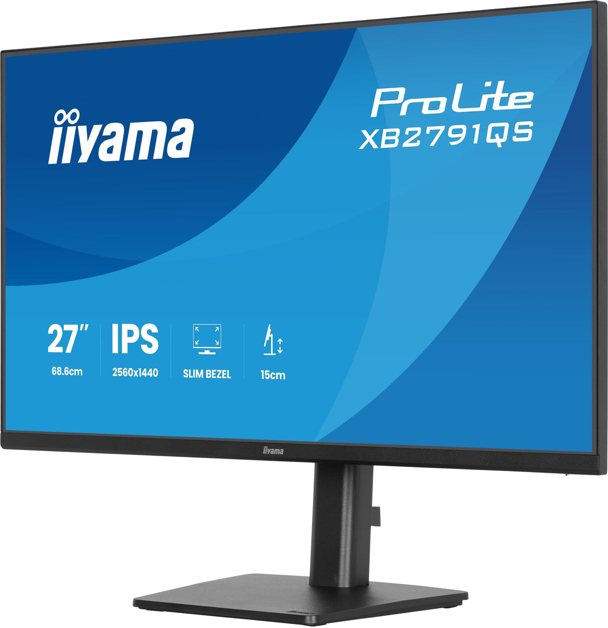 Monitor Iiyama 27" Ips, 4-Side Slim Bezel  2560x1440 75hz