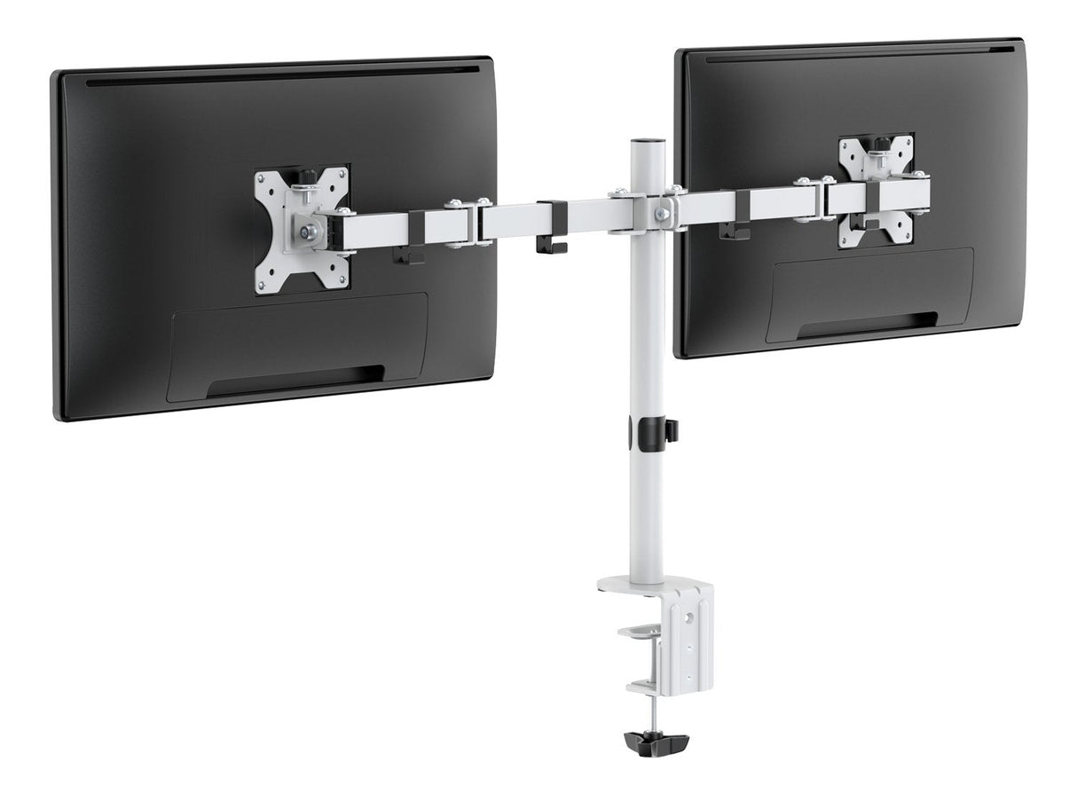 Deltaco Gaming Dual Monitor Tischhalterung 13''-32'' Weiá